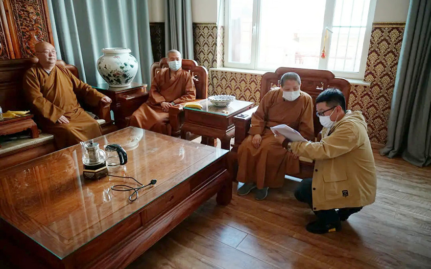 佛教-吉林省佛教协会走访调研长春市城区寺院