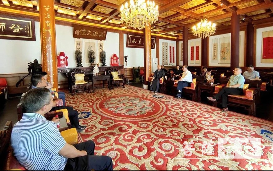 佛教-嘉兴市民宗局副局长马继宁一行前往安康寺调研