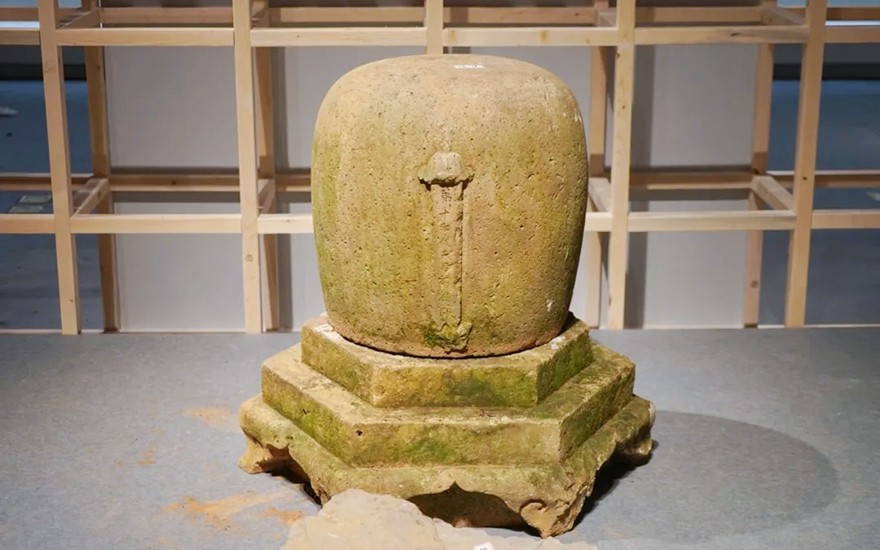 考古-天童禅寺塔院考古成果亮相宁波博物馆