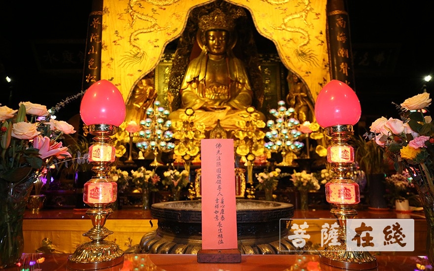 佛教-普陀山佛教协会组织各寺院举行祈愿法会