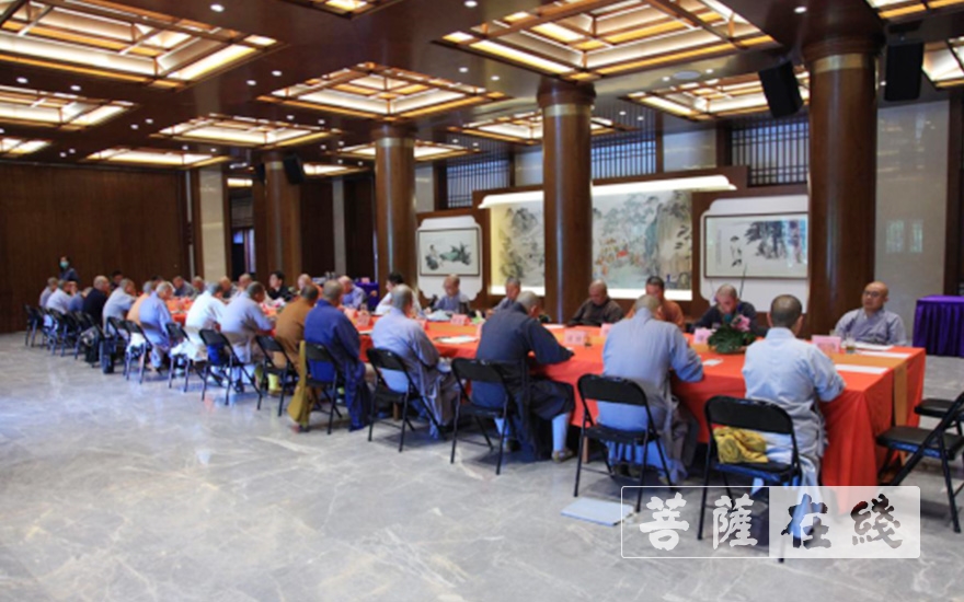 佛教-苏州市佛教协会举行2020年会长办公扩大会议