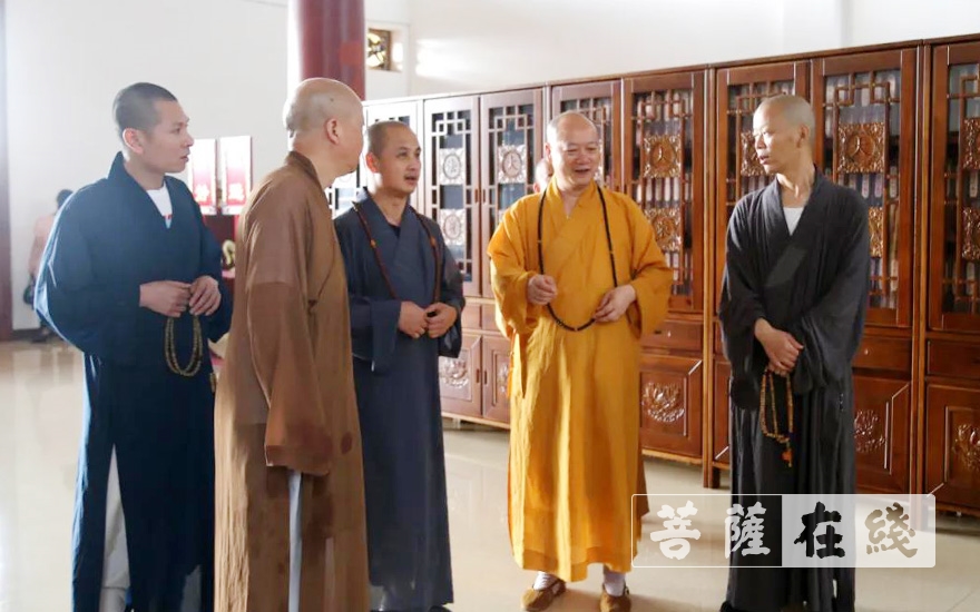 佛教-赣州市佛教协会调研组深入章贡区佛教协会调研指导