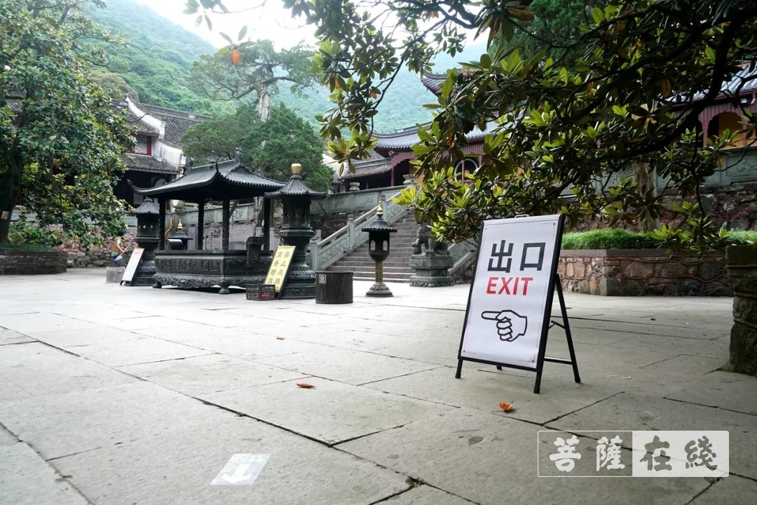 宁波-宁波天童禅寺为恢复开放做好筹备工作