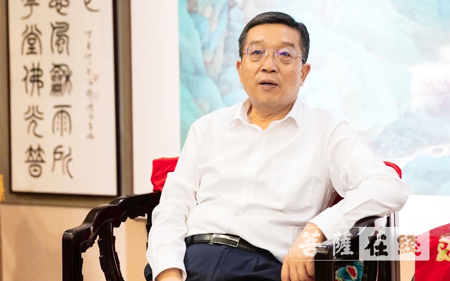 佛教-上海市委常委、统战部部长郑钢淼一行调研上海玉佛禅寺