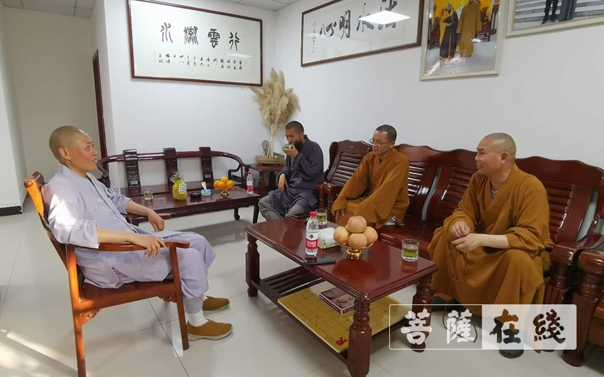 江苏常州-江苏常州金坛区佛协走访调研各场所恢复开放准备工作