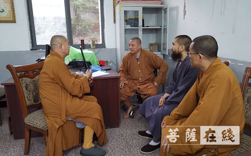 江苏常州-江苏常州金坛区佛协走访调研各场所恢复开放准备工作