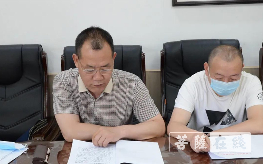 佛教-兰州市佛教协会召开十届三次常务理事会议