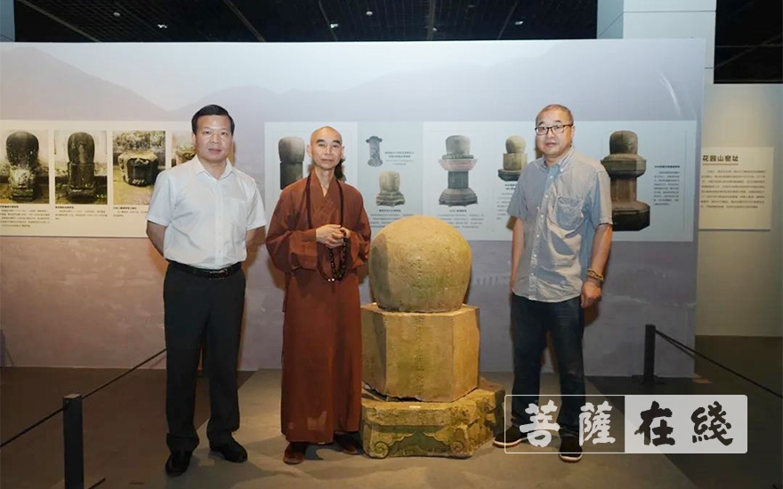 文物-诚信大和尚赴鄞州区文保中心商讨文物保护事宜