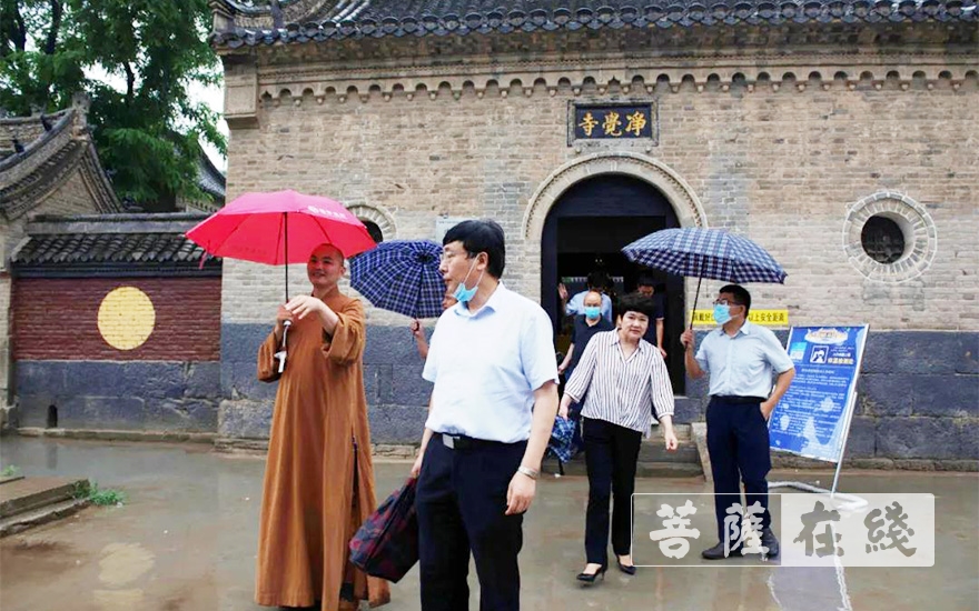 疫情-山东省委统战部副部长牟强赴聊城市调研宗教活动场所疫情防控工作