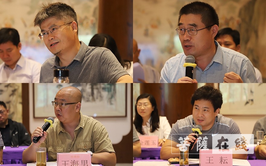 研究生-江苏佛学院寒山学院举行首届研究生开题报告会