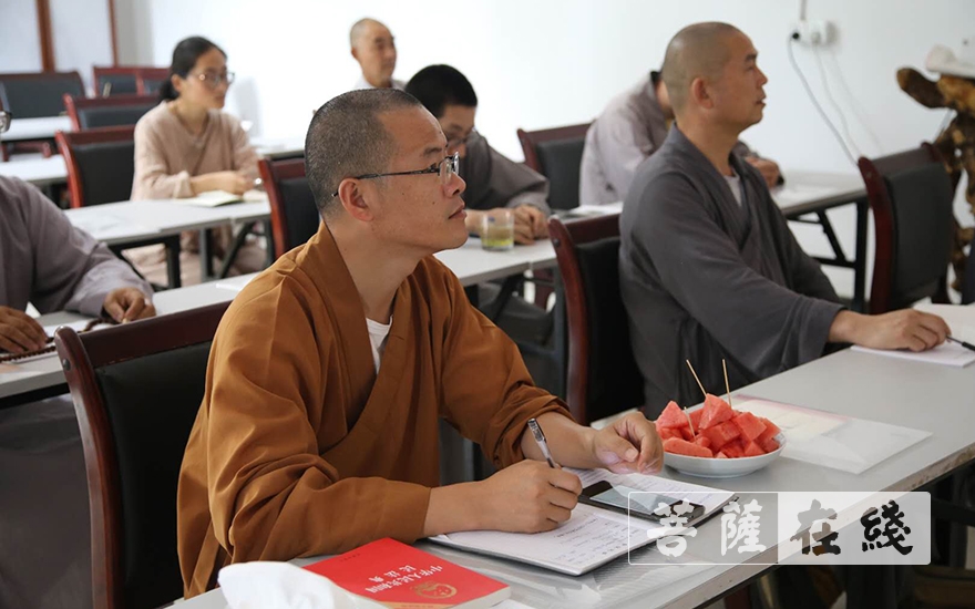 佛教-常州市金坛区佛教协会举办宗教政策法规知识学习