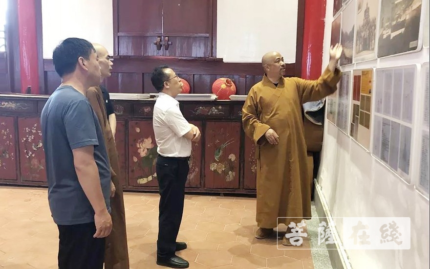 赵文-福州市闽侯县委常委赵文福赴雪峰崇圣禅寺指导宗教工作
