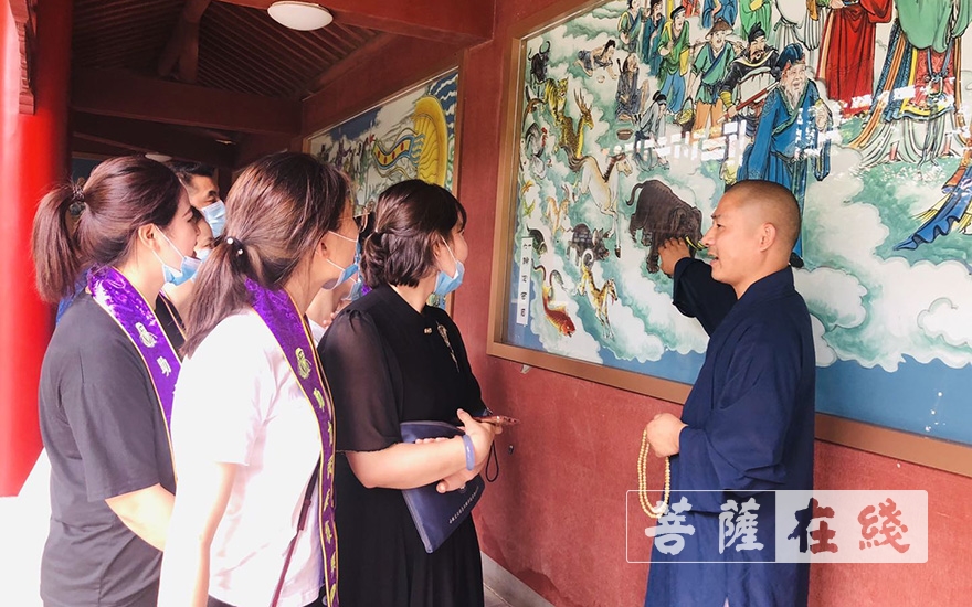 佛教-合肥市朱子书院首届传统文化培训师班学员参访开福寺