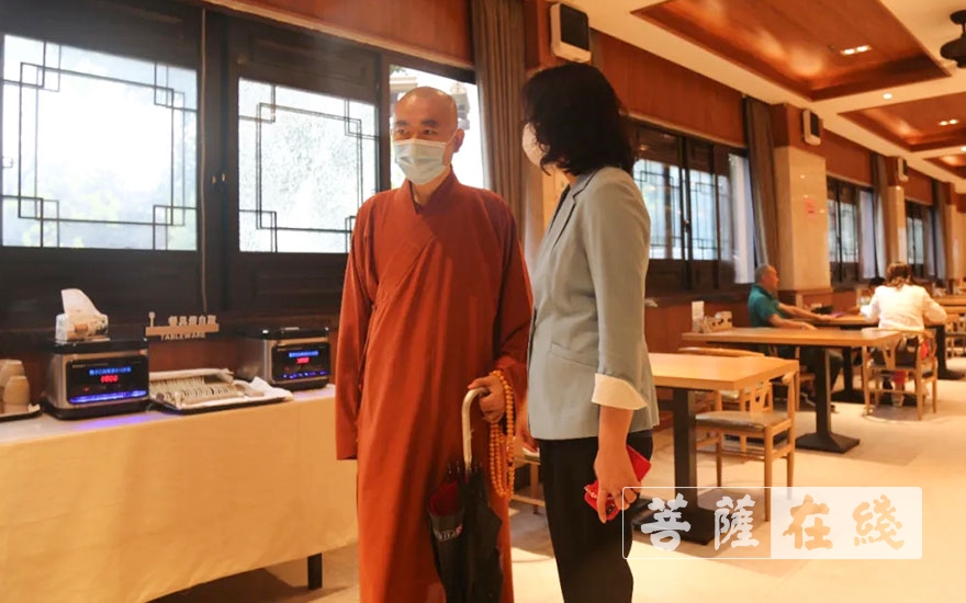 宁国-上海宁国禅寺恢复开放首日 各项活动安全有序开展