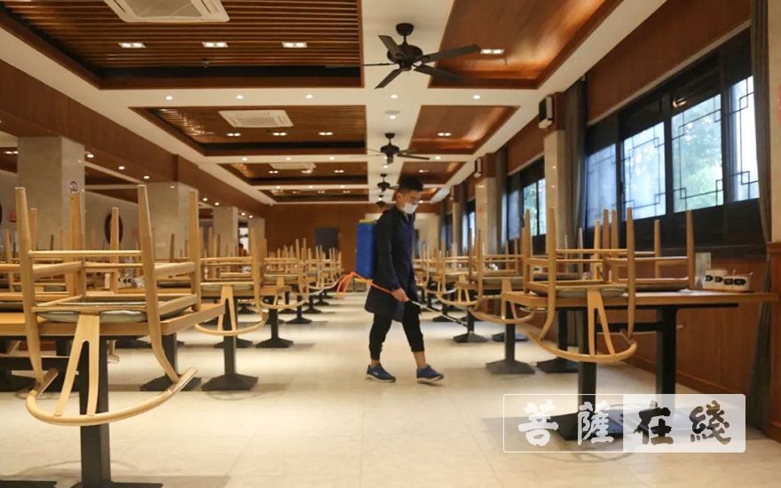 宁国-上海宁国禅寺恢复开放首日 各项活动安全有序开展