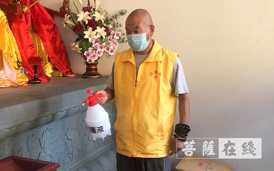 上海市宝山区各寺院分批有序恢复对外开放