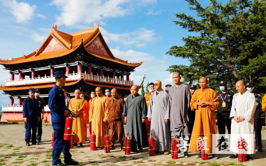 崇圣寺-大理崇圣寺举行2020年度消防安全培训及演练活动