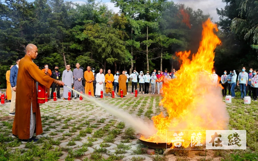 崇圣寺-大理崇圣寺举行2020年度消防安全培训及演练活动