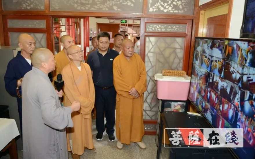 佛教-江苏省佛教活动场所安全工作信息化建设观摩活动在南通举行