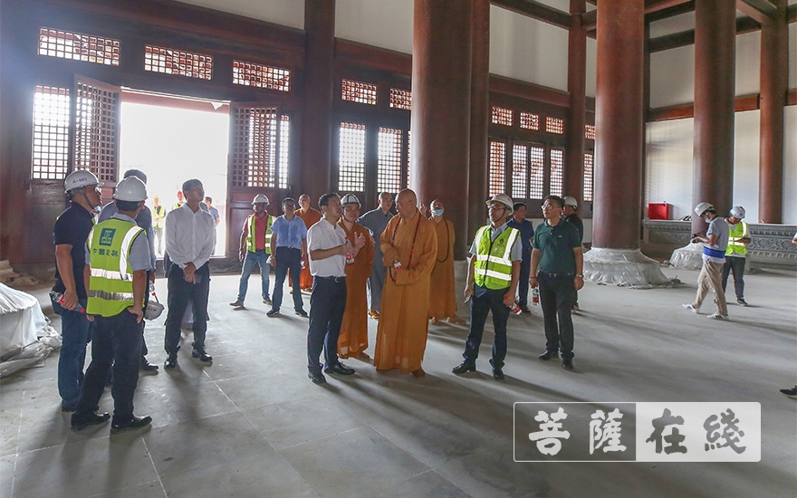 文化-舟山市委常委、统战部长王高瞻一行调研观音文化园观音法界项目