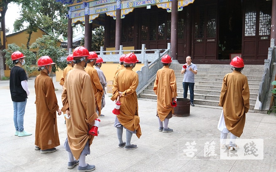 消防-消防安全在我心 金坛区宗教领域集中开展安全生产专题学习宣讲活动