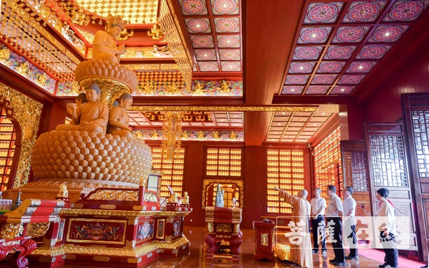 佛教-广东省政协副主席马光瑜一行赴珠海普陀寺调研