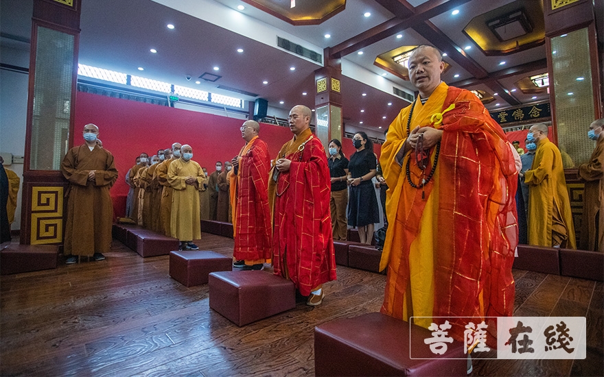 佛教-上海松江区佛教协会第五次代表会议召开 悟端法师连任会长