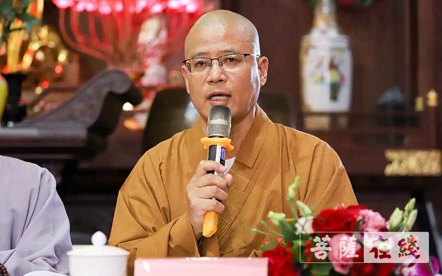 佛教-上海松江区佛教协会第五次代表会议召开 悟端法师连任会长