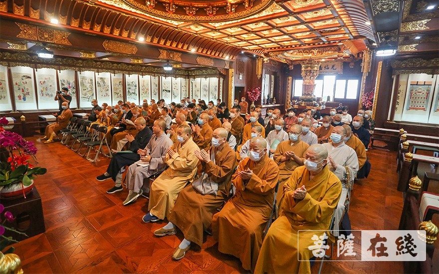 佛教-上海松江区佛教协会第五次代表会议召开 悟端法师连任会长