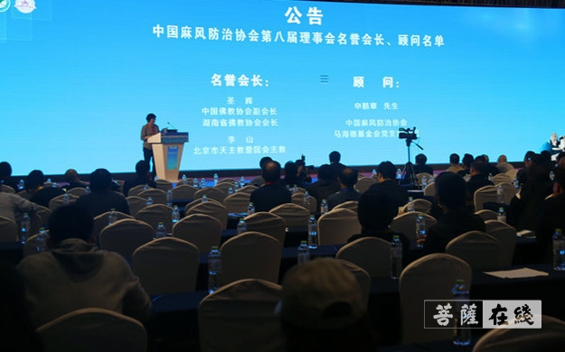 麻风病-中国麻风防治协会第八届全国会员代表大会在泰安召开 圣辉大和尚被聘为名誉会