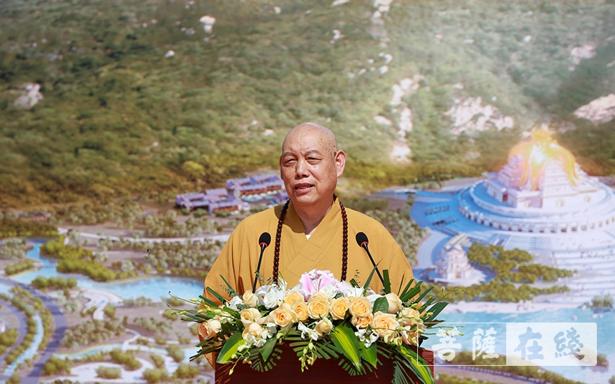 佛教-举世无双 流芳百世 普陀山观音文化园法界项目竣工
