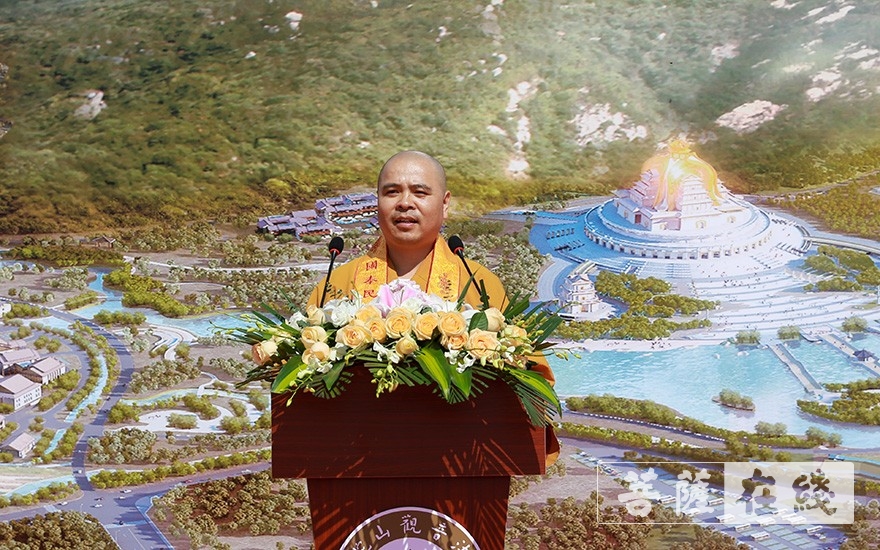 佛教-举世无双 流芳百世 普陀山观音文化园法界项目竣工