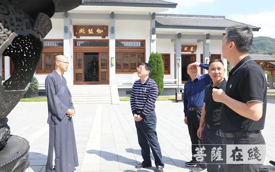 工作组-金华市委统战部副部长、民宗局局长樊国斌率工作组赴浙江佛学院考察