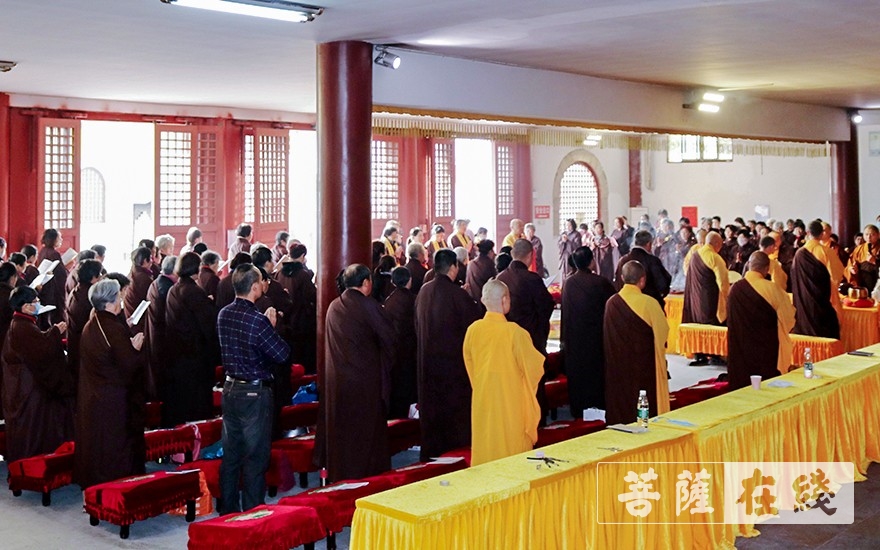 出家-徐州兴化禅寺圆满举行 观音菩萨出家七咏日法会