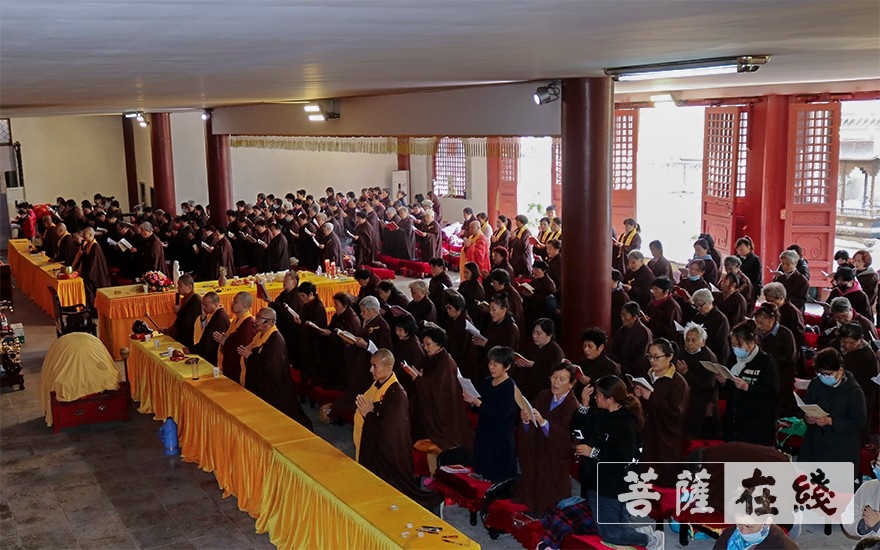 出家-徐州兴化禅寺圆满举行 观音菩萨出家七咏日法会