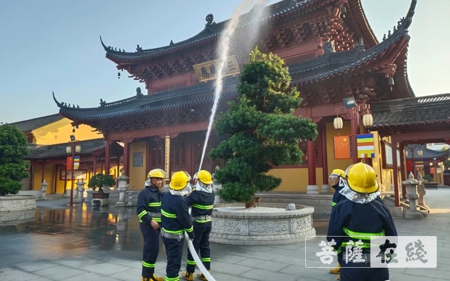安全培训-增强火灾防范意识 安康寺消防小组开展消防安全培训