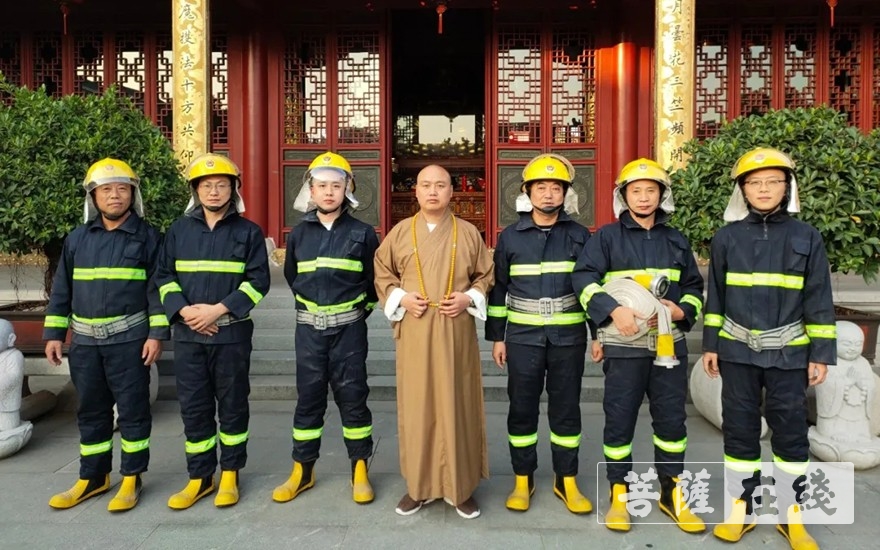 安全培训-增强火灾防范意识 安康寺消防小组开展消防安全培训