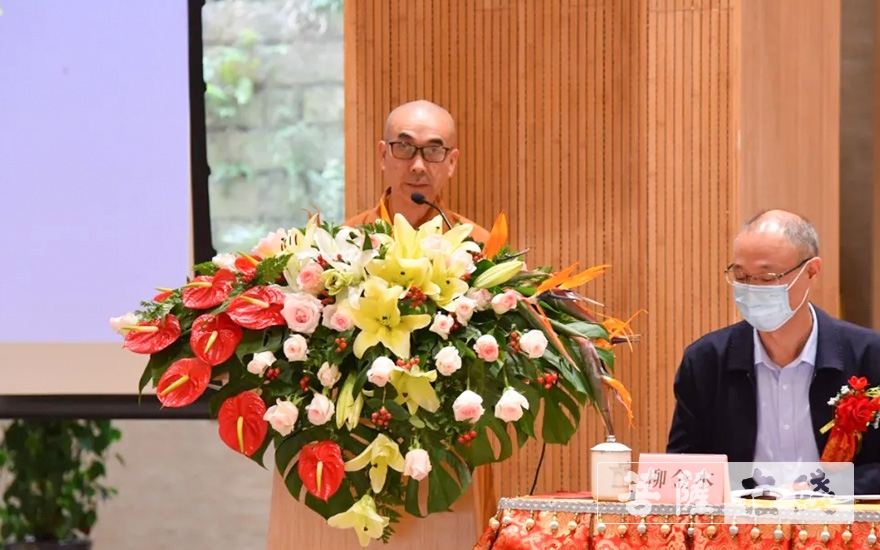 佛教-莆田市佛教协会召开第五次代表会议 空性法师当选为会长