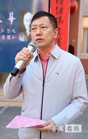 纪念弘一140周年诞辰 南安雪峰寺举办“华枝春满 天心月圆 ”弘体书画展