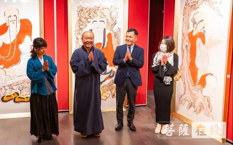佛教-空华水月·玉佛印心——上海玉佛禅寺·华道家元池坊作品展开幕