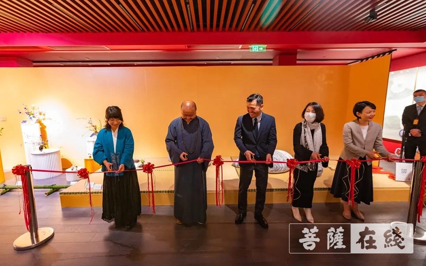 佛教-空华水月·玉佛印心——上海玉佛禅寺·华道家元池坊作品展开幕