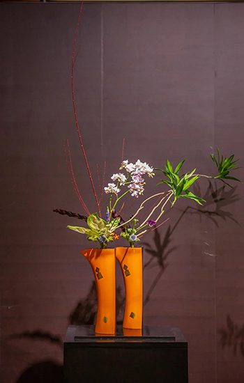 佛教-空华水月·玉佛印心——上海玉佛禅寺·华道家元池坊作品展开幕