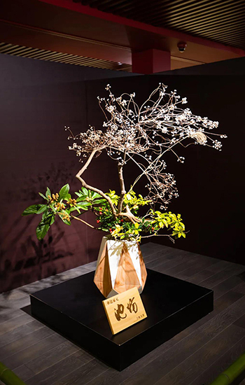 佛教-空华水月·玉佛印心——上海玉佛禅寺·华道家元池坊作品展开幕