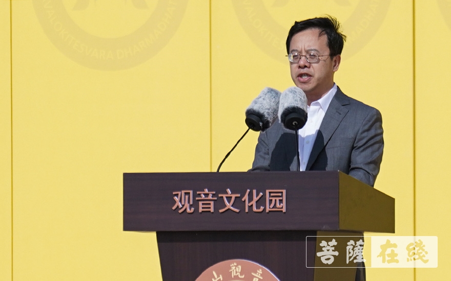 普陀山-历时五年建成，普陀山观音法界正式开园试运营