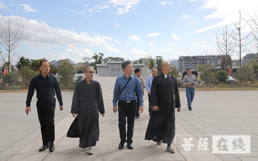 时政-广西桂林市民宗委会潘天秀副主任一行参访浙江佛学院