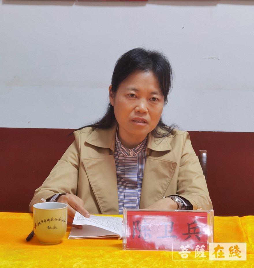 湖南省湘潭县委常委陈卫兵带队赴金霞山龙兴寺解决用水问题