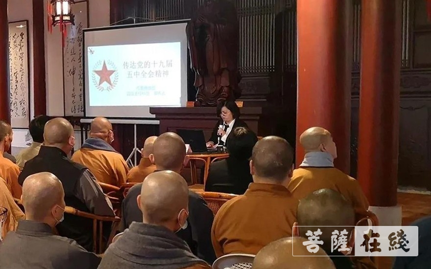 佛教-晋江市佛教协会举办十九届五中全会精神学习会暨中华传统文化现场教学活动