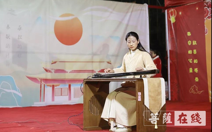 佛教-赣州寿量古寺举行第一期“义工闻熏班”结业文艺晚会