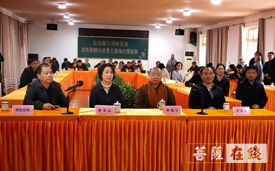 庐山-九江市委统战部及各县领导前往庐山万杉寺考察寺院宗教规范化管理推进工作
