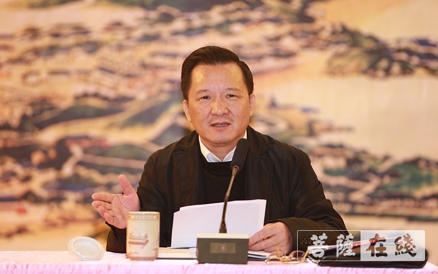 佛教-普陀山佛教协会召开全山执事学习会传达学习党的十九届五中全会精神